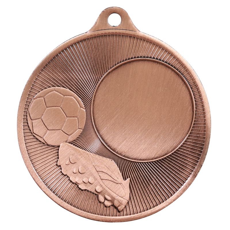 Football 50mm Bronze Medal 50mm