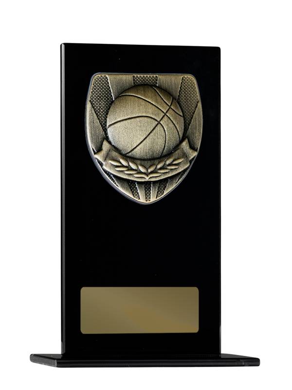 Basketball Glass Trophy 200mm