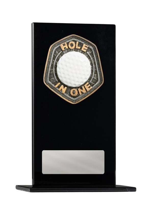 Golf Glass Trophy 200mm