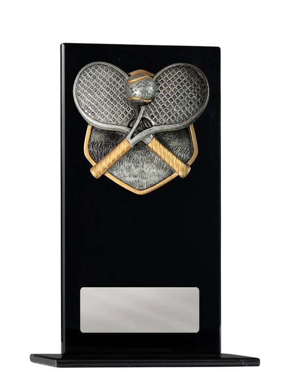 Tennis Glass Trophy 200mm