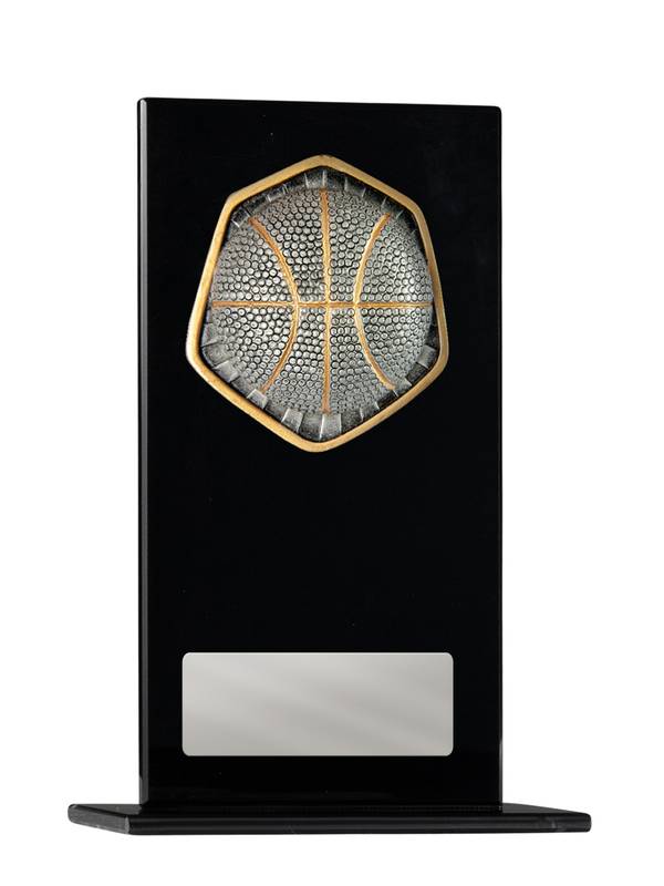Basketball Glass Trophy 200mm