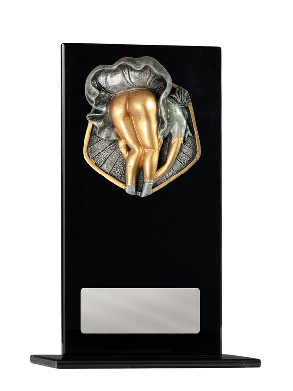 Football Glass Trophy 200mm