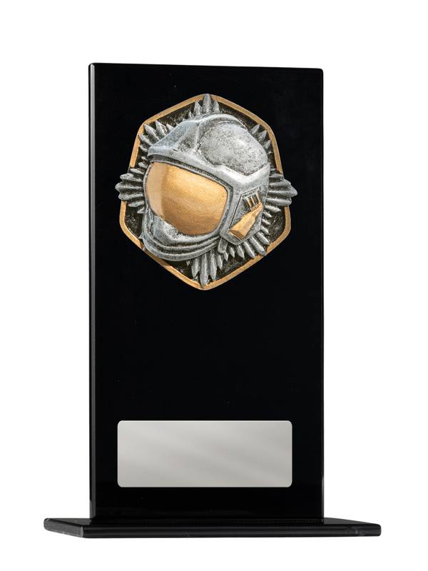 Fire Fighting Glass Trophy 200mm