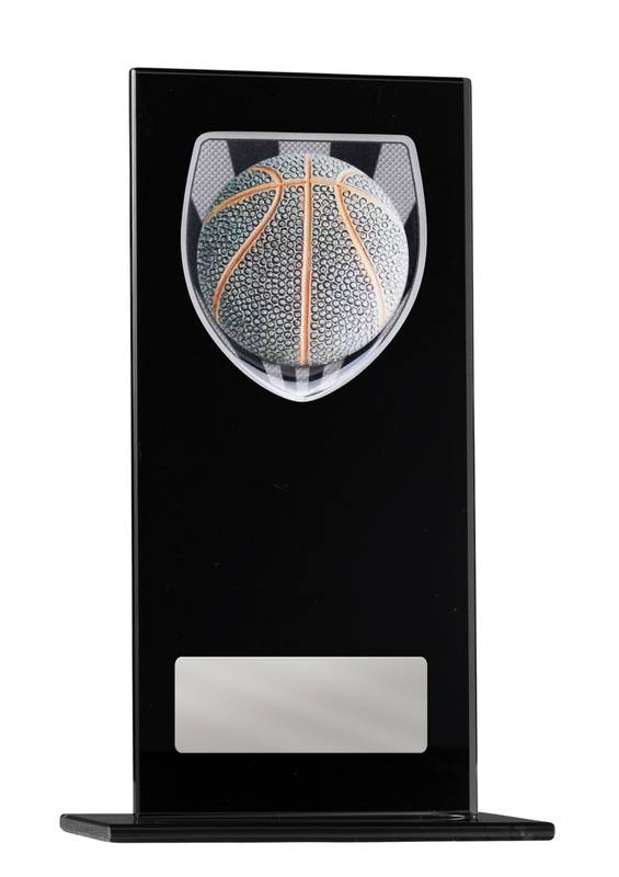 Basketball Glass Trophy 200mm