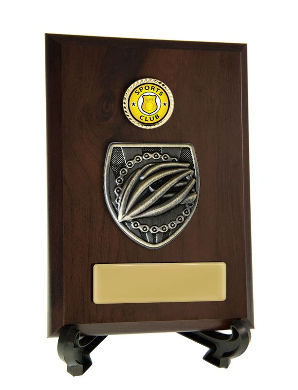 Plaque with Cycling Trim 200mm